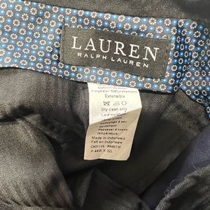 Men’s suit pants.